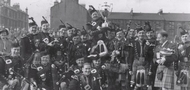 Shotts & Dykehead Pipe Band celebrating another win